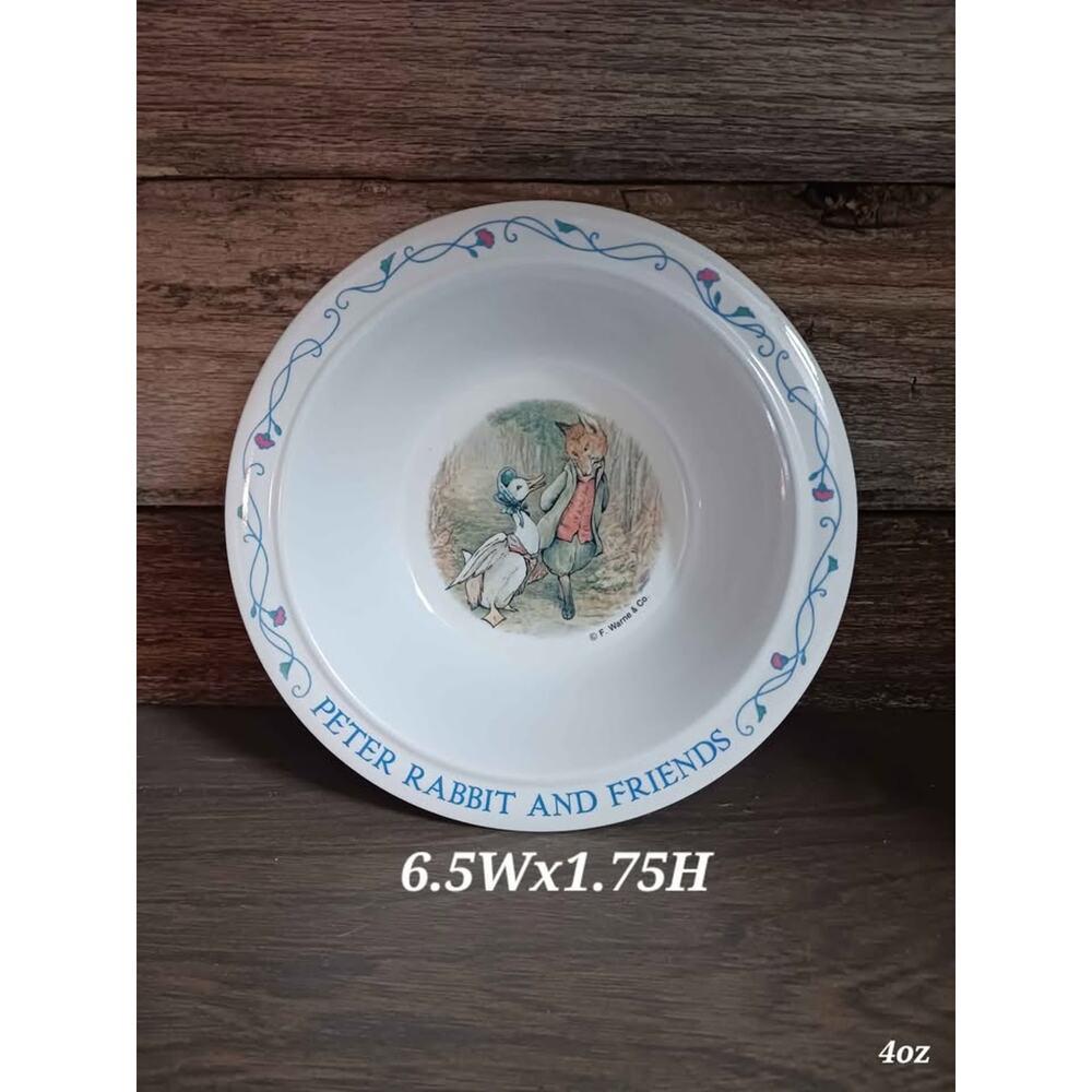 Vintage Eden Peter Rabbit and Friends children's bowl
